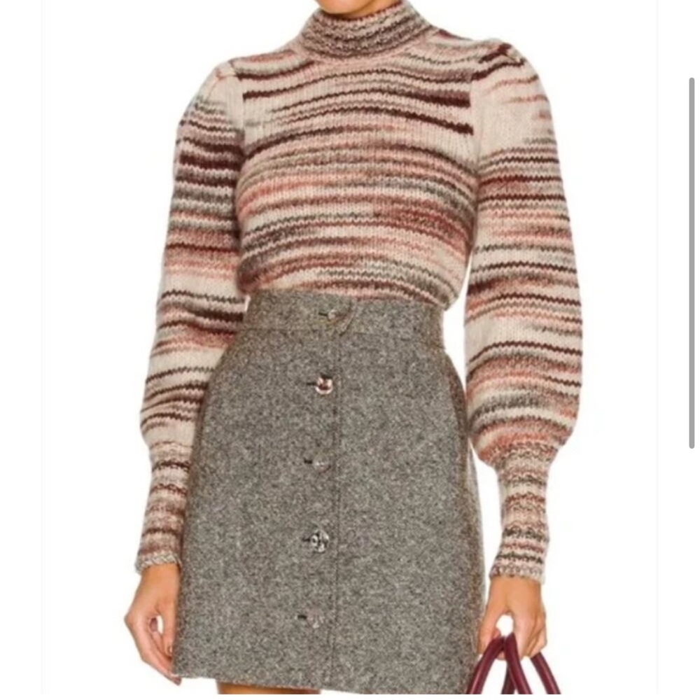 Veronica Beard Multicolor Striped Sweater